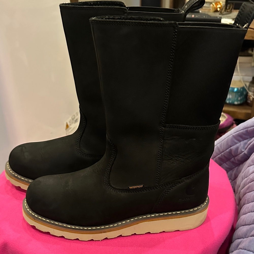 Carhartt Black womens pull on boot